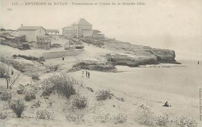 .CPA FRANCE 17 "Royan, Promontoire et casino de la grande côte"