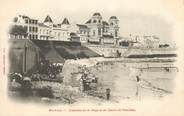 17 Charente Maritime .CPA FRANCE 17 "Royan, Ensemble de la plage et du casino de Foncillon"