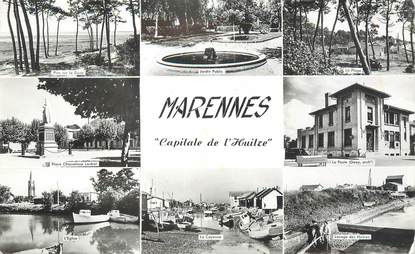 .CPSM  FRANCE 17 " Marennes "