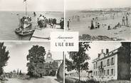 17 Charente Maritime .CPSM  FRANCE 17 " Ile d'Aix, La plage de l'Anse de la Croix"