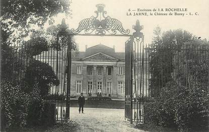 .CPA  FRANCE 17 "  La Jarne environs de la Rochelle, Le Château de Buzay"