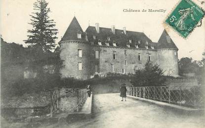 .CPA  FRANCE 17 " Marsilly, Le château"