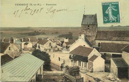 CPA FRANCE 77 "Vendrest, Panorama"