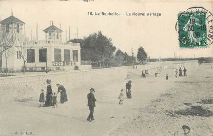 .CPA  FRANCE 17 "La Rochelle, La nouvelle plage"
