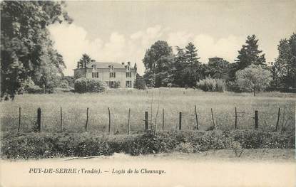 .CPA  FRANCE 85 "Puy de Serre, Logis de la Chesnaye"