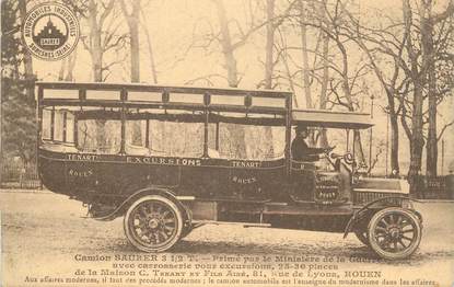   CPA FRANCE 76 "Rouen, Camion Saurer" / AUTOMOBILE BUS