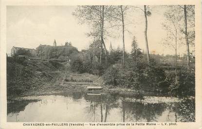 .CPA  FRANCE 85  "Chavagnes en Paillers, Vue d''ensemble"