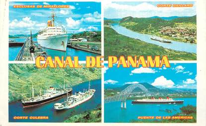 CPSM PANAMA  "le Canal du Panama"