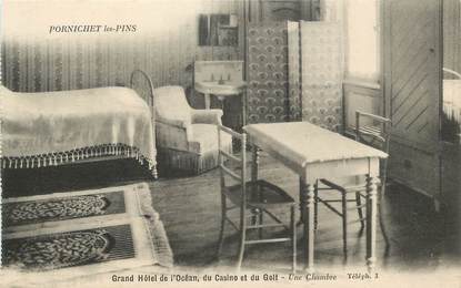 CPA FRANCE 44  "Pornichet, Grand Hotel de l'Océan, une chambre"