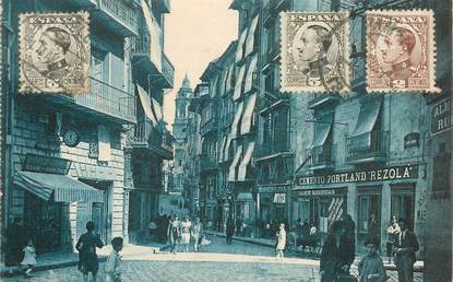 CPA ESPAGNE "Pamplona, calle de Dona Blanca de Navarra"