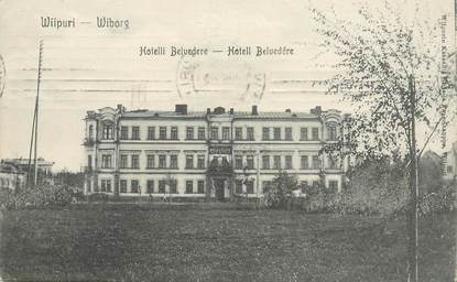 CPA FINLANDE  "Wiborg, Hotel Belvedère"