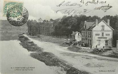 CPA FRANCE 77  "Fontaine le Port, Hôtel de la Foret"