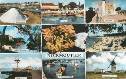.CPSM  FRANCE 85  "Ile de Noirmoutier, Vues"