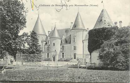 .CPA FRANCE 86  " Beaupuy, Le château"