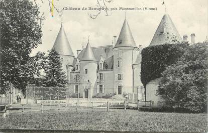 .CPA FRANCE 86  " Beaupuy, Le château"