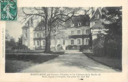 . CPA FRANCE 86 " Montamisé, Château de la Roche de Bran"