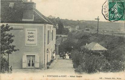 CPA FRANCE 77  "Fontaine le Port, Hôtel Godin"