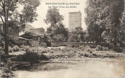 . CPA FRANCE 86 " Montcour de Poitou, La tour "