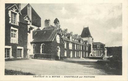 . CPA FRANCE 86 " Croutelle, Château de la Mothe"