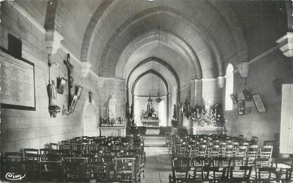 . CPSM FRANCE 86 "Mauprévoir, Intérieur de l'église"