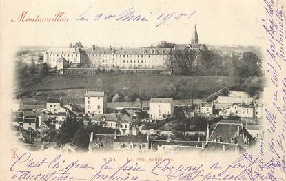 . CPA  FRANCE 86 " Montmorillon, Le petit séminaire"