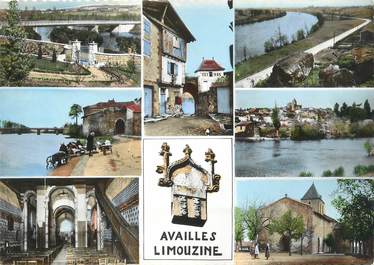 . CPSM  FRANCE 86 " Availles Limouzine, Vues"