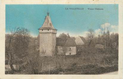 . CPA  FRANCE 23 "La Villetelle, Vieux château"