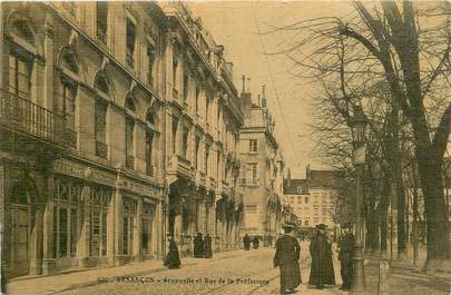 CPA FRANCE 25 "Besançon, rue de la Préfecture"