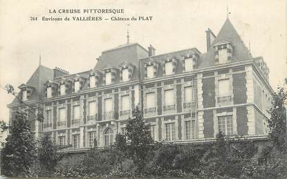 . CPA  FRANCE 23 " Environ de Vallières, Château du Plat"