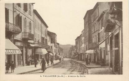 CPA FRANCE 06 "Vallauris, avenue du Golfe"