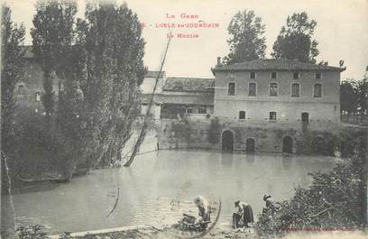 . CPA  FRANCE 32 "L'Isle  en Jourdain,  Le moulin"