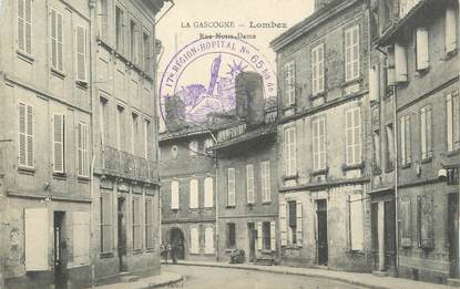 . CPA FRANCE 32 "  Lombez, Rue Notre Dame" / HOPITAL n° 65