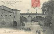 32 Ger . CPA FRANCE 32 "  Gimont, Le pont et le moulin sur la Gimone"
