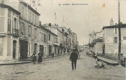 . CPA FRANCE 32 "  Auch, Rue de Lorraine"