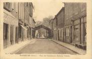 32 Ger . CPA FRANCE 32 " Masseube, Rue du commerce, galerie vitrée"