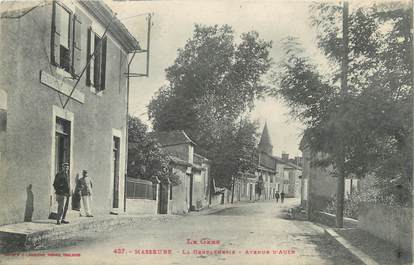 . CPA FRANCE 32 "Masseube, La Gendarmerie, avenue d'Auch"