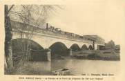 32 Ger . CPA FRANCE 32 "Riscle, Le viaduc et le pont du chemin de ffer sur l'Adour"