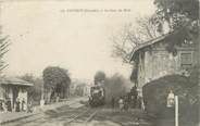 33 Gironde . CPA FRANCE 33 "Caudrot, La gare du midi" /TRAIN