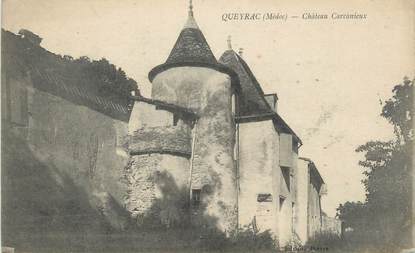 . CPA FRANCE 33 "Queyrac, Château Carcanieux"