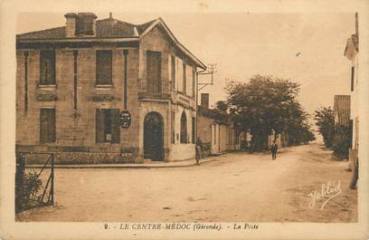 . CPA FRANCE 33 "Le centre Médoc, La Poste"