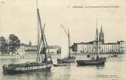 33 Gironde . CPA FRANCE 33 "Libourne La Dordogne et le Quai du Priourat"