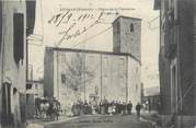 34 Herault . CPA FRANCE 34 "Adissan, Place de la Fontaine"