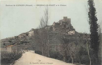 . CPA FRANCE 34 "Brissac le Haut, Le château"