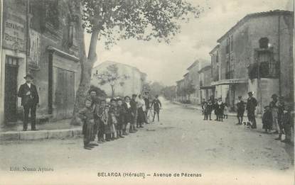 . CPA FRANCE 34 "Belarga, Avenue de Pézénas