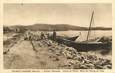 . CPA FRANCE 34 "Balaruc les Bains, Scène de pêche, bord de l'étang de Thau"