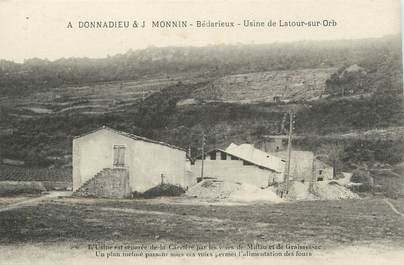 . CPA FRANCE 34 "Bédarieux, Usine de Latour sur Orb"