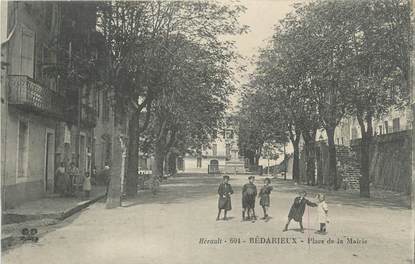 . CPA FRANCE 34 "Bédarieux, Place de la Mairie"