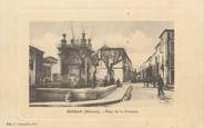 34 Herault . CPA FRANCE 34 "Bessan, Place de la fontaine"