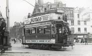 Royaume Uni CARTE PHOTO ROYAUME UNI "Bristol" TRAMWAY / BUS