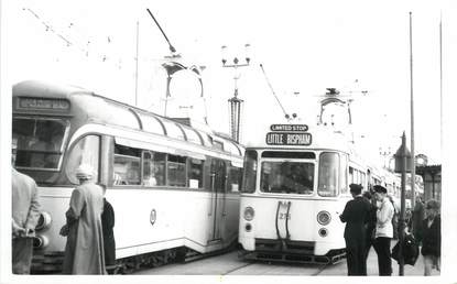  CARTE   PHOTO   ROYAUME UNI    /  TRAMWAY   / BUS